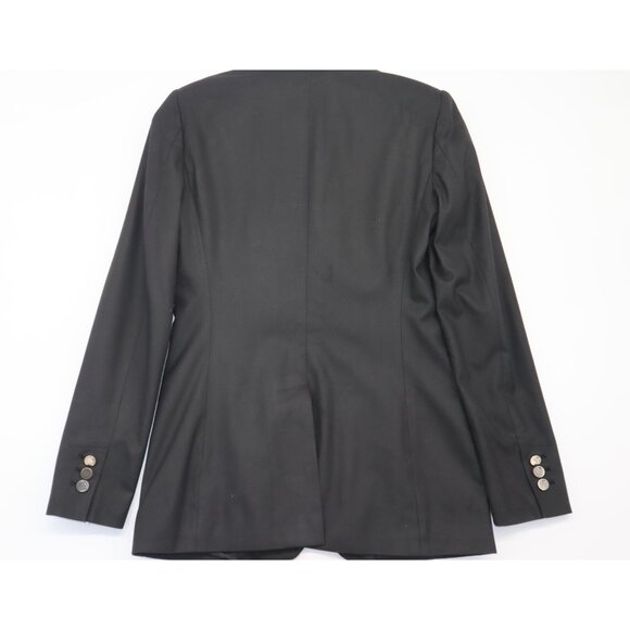 Armani Exchange Womens Black Single-Button Blazer Jacket With Front Pockets - Picture 11 of 13